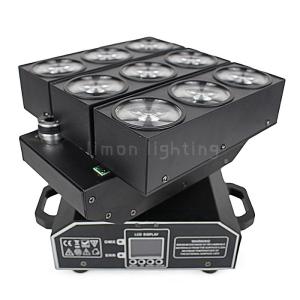 Individual Control 9x10W RGBW 4in1 Cree LED Moving Head Deformation Matrix Beam