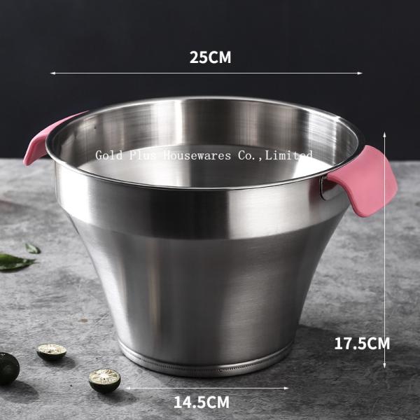 609g Factory direct custom luxury mini wine ice bucket tubs for beer thickened