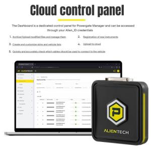 Alientech Powergate With The Powergate App & Powergate Cloud, Customize Vehicle