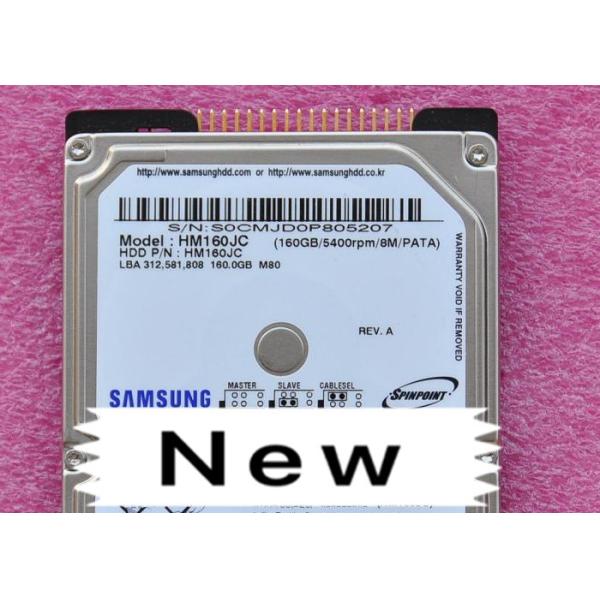 HM160JC 160G Samsung Hard Drive , Samsung Internal Hard Disk 2.5 Inch BF41