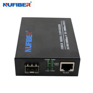 10/100/1000M Gigabit Ethernet UTP SFP Media Converter