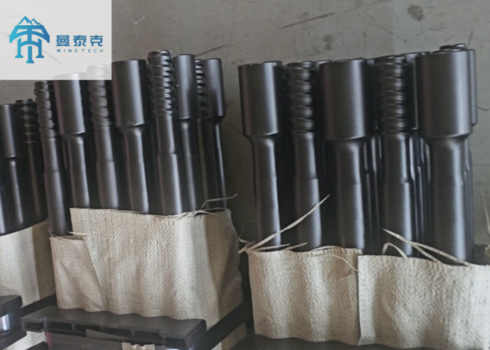 T38-H35-R32 Threaded rock drilling rod 2700mm for Tunnel drifting