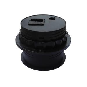 Smart Circular Electrical Outlet , AC Round Electrical Outlet For Conference