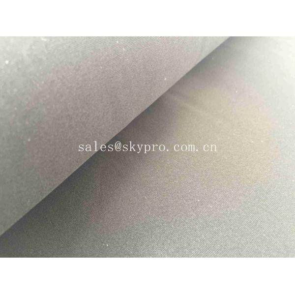 Elastic SBR 3mm Thick Neoprene Fabric Single / Both Sided Polyester T Cloth