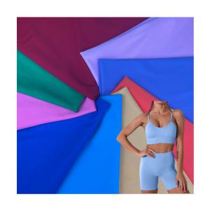 Elastic Waterproof 40D 4-Way Knitted Nylon Spandex Swimsuit Fabric for Sports