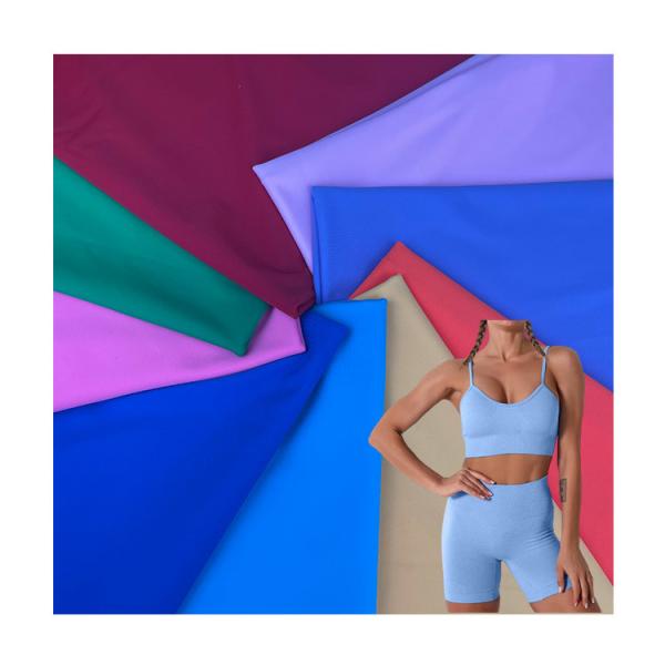 Elastic Waterproof 40D 4-Way Knitted Nylon Spandex Swimsuit Fabric for Sports
