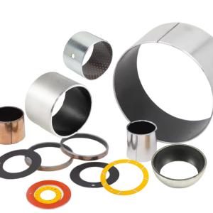 thin-walled split seam steel backing journal bearings | self-lubricating