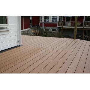 Cheap Superior landscape WPC Deck Flooring For Walking With Polishing Treatment for sale