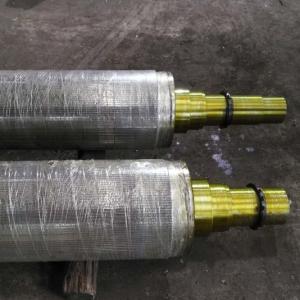 Hard Chrome Corrugating Roller with HRC60-62 Hardness and 48CrMo Alloy Steel for