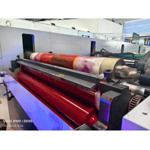 Die Cutting Automatic Flexo Printing Machine 1200mm Length Multiple Function