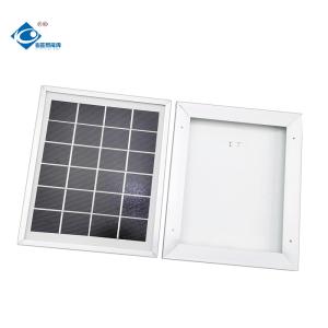 2.5W Photovoltaic Portable Solar Panel ZW-2.5W-6VM Mini Glass Laminated Solar