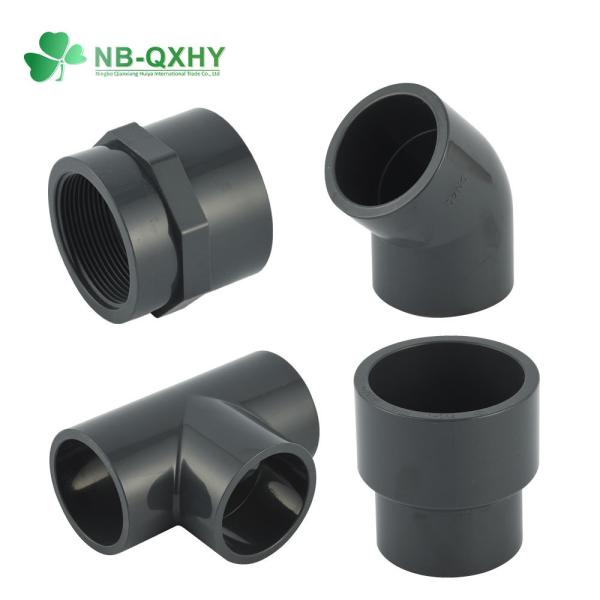 Quality Glue Connection UPVC Pipe Fitting Pn16 for Water Supply and Provide Replacement Services wholesale