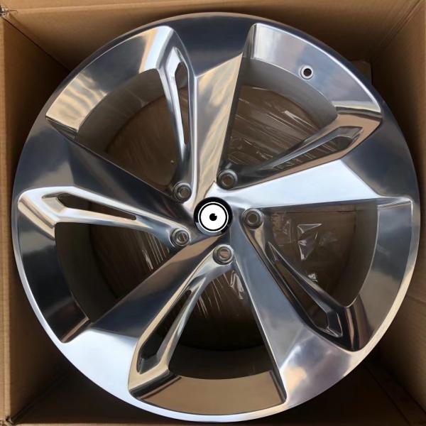 Genuine 5 Spoke 22 Inch Aluminum Rim Glossy for Bentley Bentayga