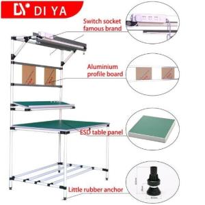 Aluminium Profile Assembly Line Table DY32 Vertical Conveyor For Workshop