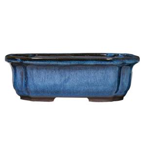 Manual Glazed Bonsai 24cmx19cmx8cm Ceramic Indoor Pots