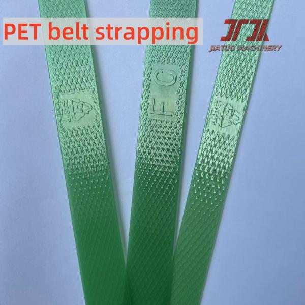 Weatherproof 19 Mm PET Strap Adjustable Pallet Stabilization Strapping Strong