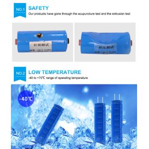 18650 2.7v 3000f Graphene Supercapacitor Battery For Solar Energy Collecting