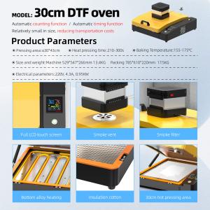 DTF A2 30*43cm Heating Curing Dryer For T-Shirt Printing In Food Beverage