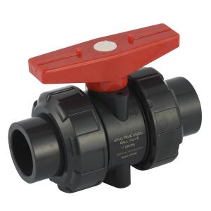 Socket or Threaded Connection Form PVC True Union Ball Valve with EPDM Plastic