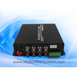 compact 8CH CVI video fiber transmitter and receiver for Dahua/Hikvision 1~5mp