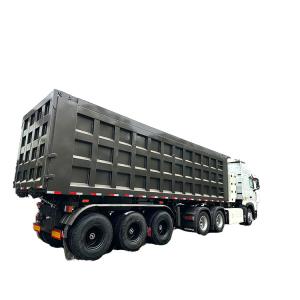 12-Piece Dump Semi-Trailer 3-Axle/4-Axle 12R20 Tire Rim 8.25-22.5 Customizable