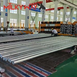 11-Meter Hot-Dip Galvanized Octagonal Power Distribution Pole with AWS D1.1