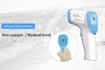 Fast Response Digital Infrared Thermometer With Temperature Sensor