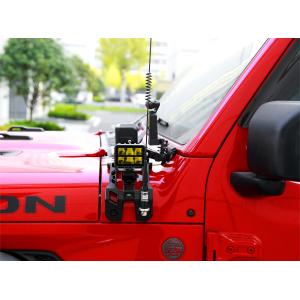 Wrangler Off-Road Silver Light Mounting Brackets with High- CNC Machined Design