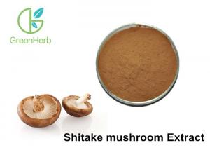 Cheap Pure Natural 30% Mushroom Polysaccharides Shiitake Mushroom Extract Powder for sale