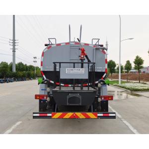 High Capacity Guardrail Cleaning Truck 9.61 Cubic Meters Stable Operation
