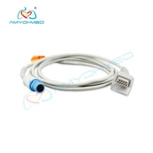 TPU SpO2 Adapter Cable CE Certification And Gray Reusable Sensor spo2 extension