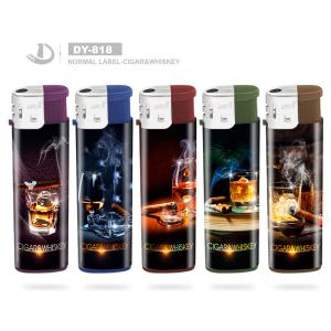 Cream Color Electric Candle Lighter with Custom Logo and Electronic Model NO. DY
