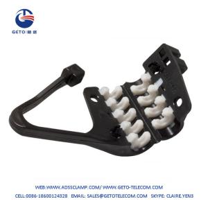 Broadband Infrastructure ADSS Suspension Clamp 8mm For Overhead Lines