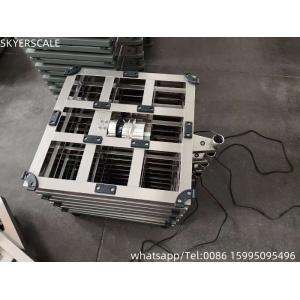 304 Stainless Steel Bench Scale 600 * 800 Mm 300kg Weighing Waterproof Platform