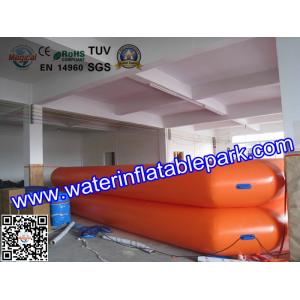 Amusement Park Inflatable Water Pool Dual Tube , Swimming Pool Toys