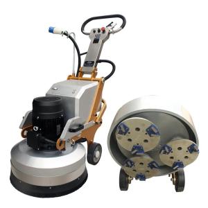 9 Heads Granite Revolution Polishing Machine Speed 320 Rpm