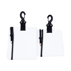 Cheap underwater slate notebook with pencil for diving for sale