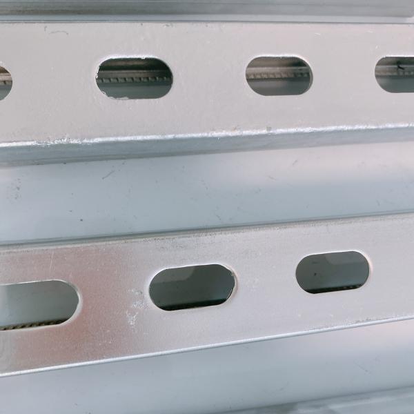 3MM Slotted Metal Strut Channel C Q235 Unistrut Trolley ODM OEM slotted unistrut