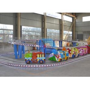 China Popular Mini Amusement Park Rides / Mini Shuttle Train Ride With Track on sale