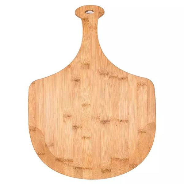 Quality Customized Hardwood Cutting Boards , Bamboo Pizza Cutting Board With Handle wholesale