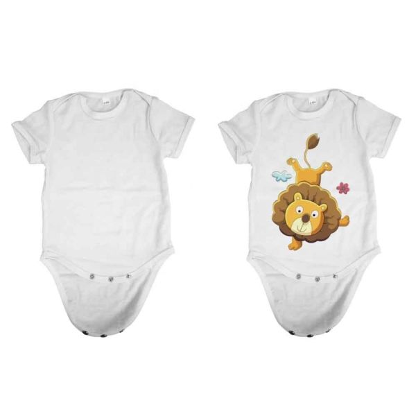 Sublimation Blank Baby Clothes Custom Print Plain Polyester Newborn Rompers