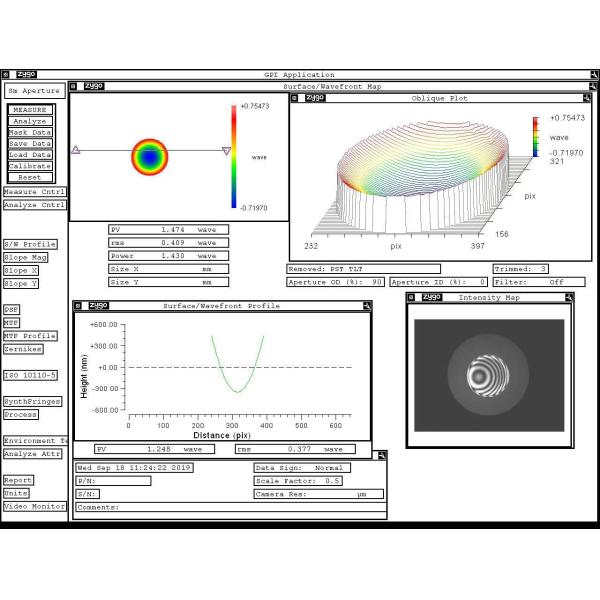 Al2O3 83% Transmittance Dia 57.15mm Sapphire optical windows