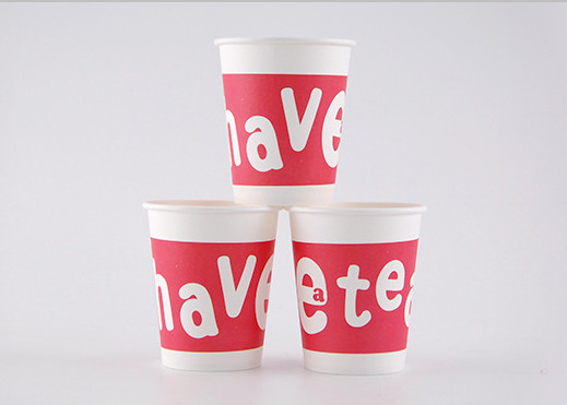 8oz 9oz 11oz 12oz 14oz 16oz 20oz Custom Printed Paper Drinking Cups with Your