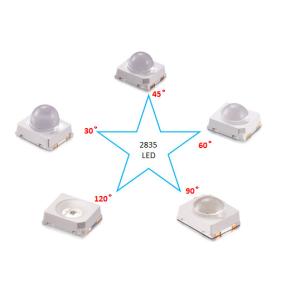 2835 IR LED Chip Diode 850nm With 30 Degree 60 Degree Angle Lens for Camera