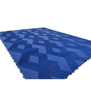 China Black Interlocking PP garage floors for Extreme Temperatures on sale