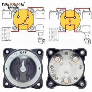 48V Marine Battery Isolator Switch 500A IP66 Rating Waterproof Disconnect Switch