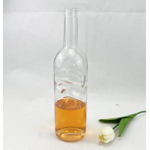 China 750ml Angel Hand Red Wine Glass Bottle with Cork Elegant and Functional Design on sale