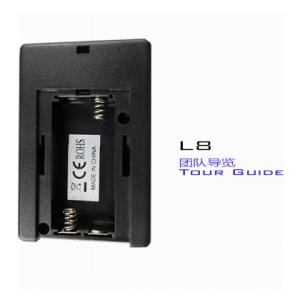 cheap L8 black Tour Guide Audio System Transmitter And Receiver For Team