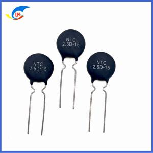 MF72 Series 1.5D-15 Power NTC Thermistor 7A 1.5 Ohm 15mm Suitable For Switching
