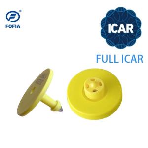 ISO11784/5 Unshared ICAR Code Electronic Ear Tags with BLE Reader and Animal ID